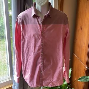 Perry Ellis Slim Fit Causal Button Down Shirt